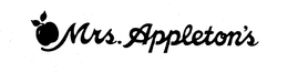 MRS. APPLETON'S logo