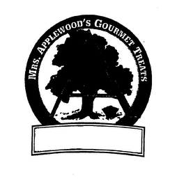 MRS.  APPLEWOOD'S GOURMET TREATS logo