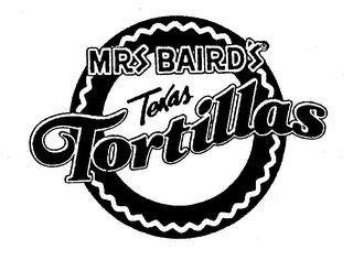 MRS BAIRD'S TEXAS TORTILLAS logo