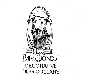 MRS. BONES' DECORATIVE DOG COLLARS logo