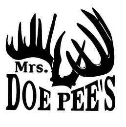 MRS. DOE PEE'S logo