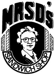 MRS D'S SANDWICH SHOP logo