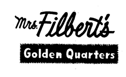 MRS. FILBERT'S GOLDEN QUARTERS logo