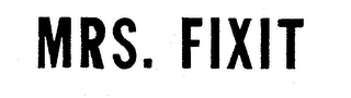 MRS. FIXIT logo