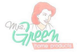 MRS. GREEN HOME PRODUCTS logo