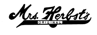 MRS. HERBST'S ORIGINAL logo