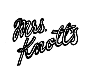 MRS. KNOTT'S logo