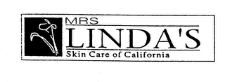 MRS LINDA'S SKIN CARE OF CALIFORNIA logo