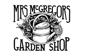 MRS MCGREGORS GARDEN SHOP logo