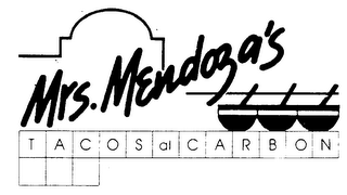 MRS. MENDOZA'S TACO AL CARBON logo