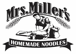 MRS. MILLER'S HOMEMADE NOODLES logo