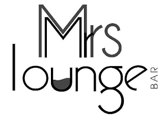 MRS MR LOUNGE BAR logo