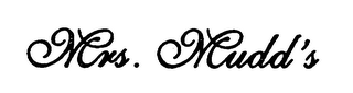 MRS. MUDD'S logo