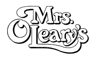 MRS. O LEARY'S logo