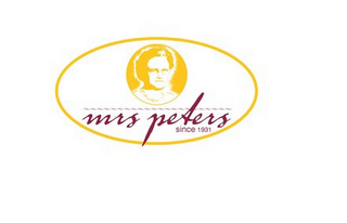 MRS PETERS SINCE 1931 logo