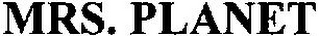 MRS. PLANET logo