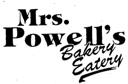 MRS. POWELL'S BAKERY EATERY logo