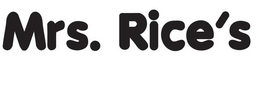 MRS. RICE'S logo