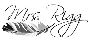 MRS. RIGG logo