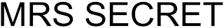 MRS SECRET logo
