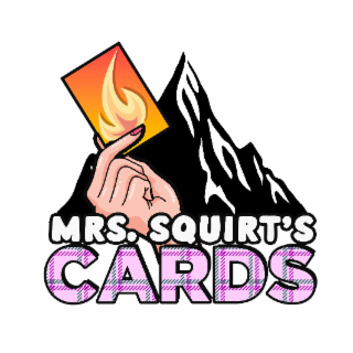 MRS. SQUIRT'S CARDS logo