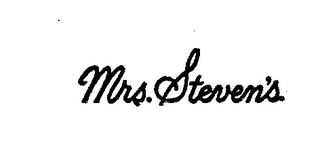 MRS. STEVEN'S logo