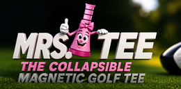 MRS. TEE THE COLLAPSIBLE MAGNETIC GOLF TEE logo