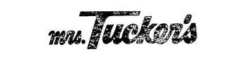 MRS. TUCKER'S logo