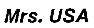 MRS. USA logo