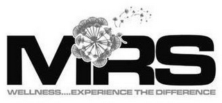 MRS WELLNESS...EXPERIENCE THE DIFFERENCE logo