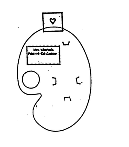 MRS. WHARTON'S PAINT-N-EAT COOKIES logo