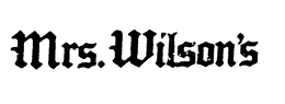 MRS. WILSON'S logo