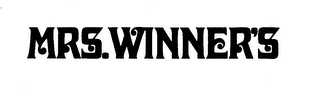 MRS. WINNER'S