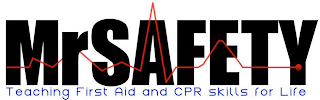 MRSAFETY TEACHING FIRST AID AND CPR SKILLS FOR LIFE logo