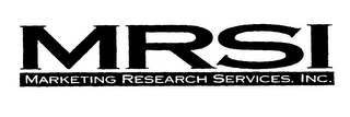 MRSI MARKETING REASERCH SERVICES, INC. logo
