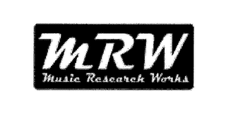 MRW MUSIC RESEARCH WORKS logo