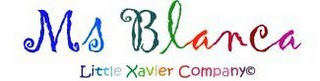MS BLANCA LITTLE XAVIER COMPANY logo