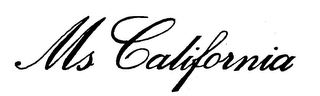 MS. CALIFORNIA logo