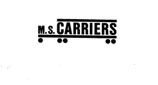 M.S. CARRIERS logo