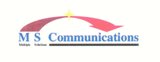 MS COMMUNICATIONS MULTIPLE SOLUTIONS logo