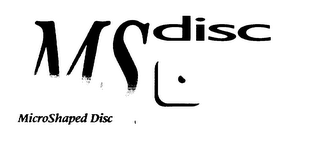 MS DISC MICROSHAPED DISC logo