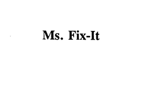 MS. FIX-IT logo
