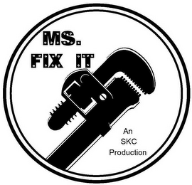 MS. FIX IT AN SKC PRODUCTION logo