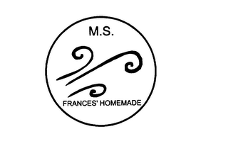 M.S. FRANCES HOMEMADE logo
