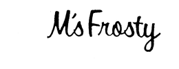 M'S FROSTY logo