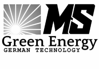 MS GREEN ENERGY GERMAN TECHNOLOGY logo