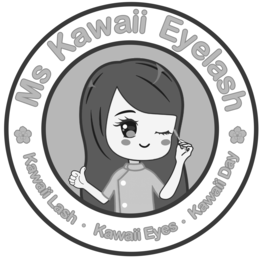 MS KAWAII EYELASH KAWAII LASH • KAWAII EYES • KAWAII DAY logo