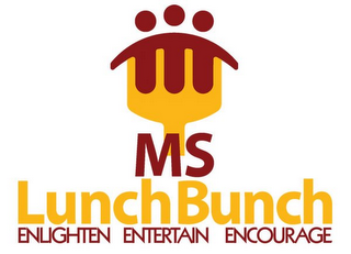 MS LUNCH BUNCH ENLIGHTEN ENTERTAIN ENCOURAGE logo