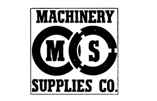 MS MACHINERY SUPPLIES CO. logo