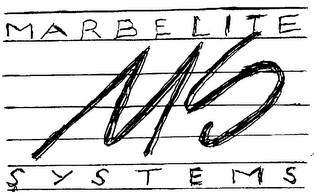 MS MARBELITE SYSTEMS logo